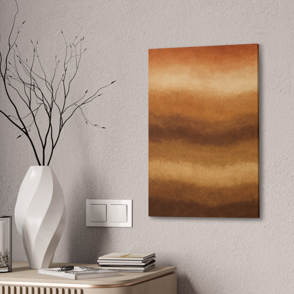 Monochrome Gold Leaf Abstract Canvas | Black White Luxe Wall Art | Modern Gallery Living Room Decor