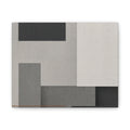 Brutalist Concrete Abstract Canvas | Industrial Modern Wall Art | Minimalist Loft Decor