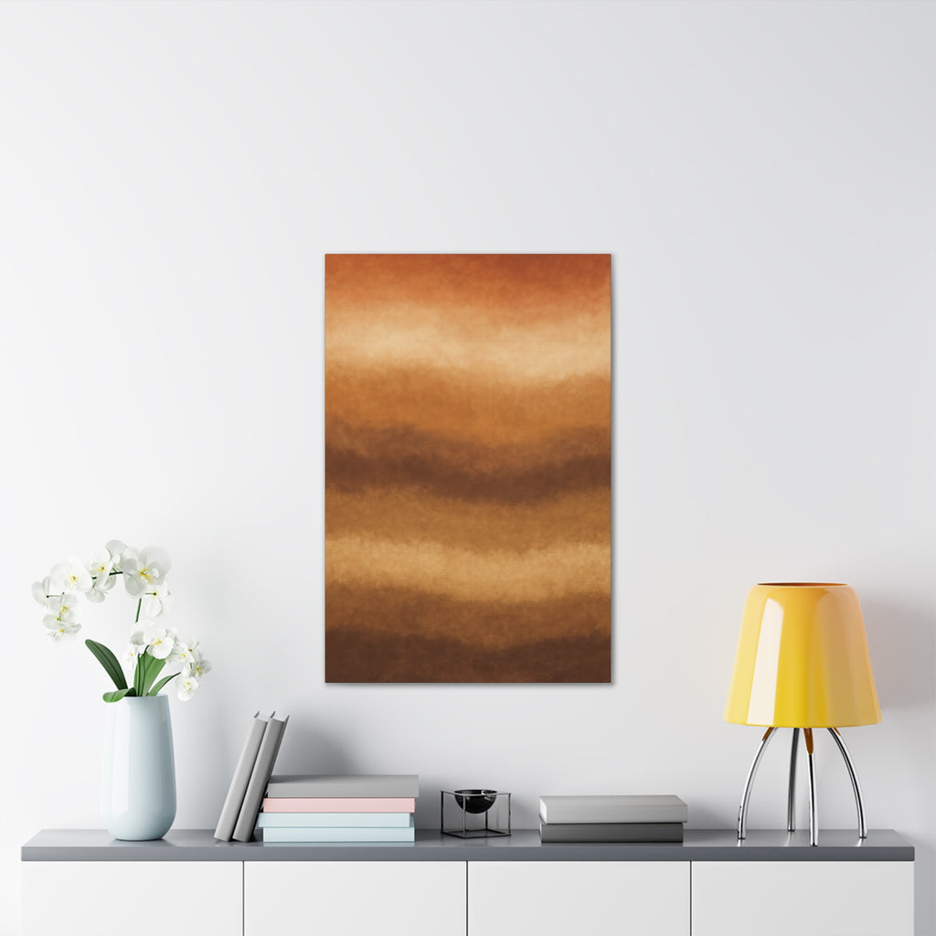 Monochrome Gold Leaf Abstract Canvas | Black White Luxe Wall Art | Modern Gallery Living Room Decor
