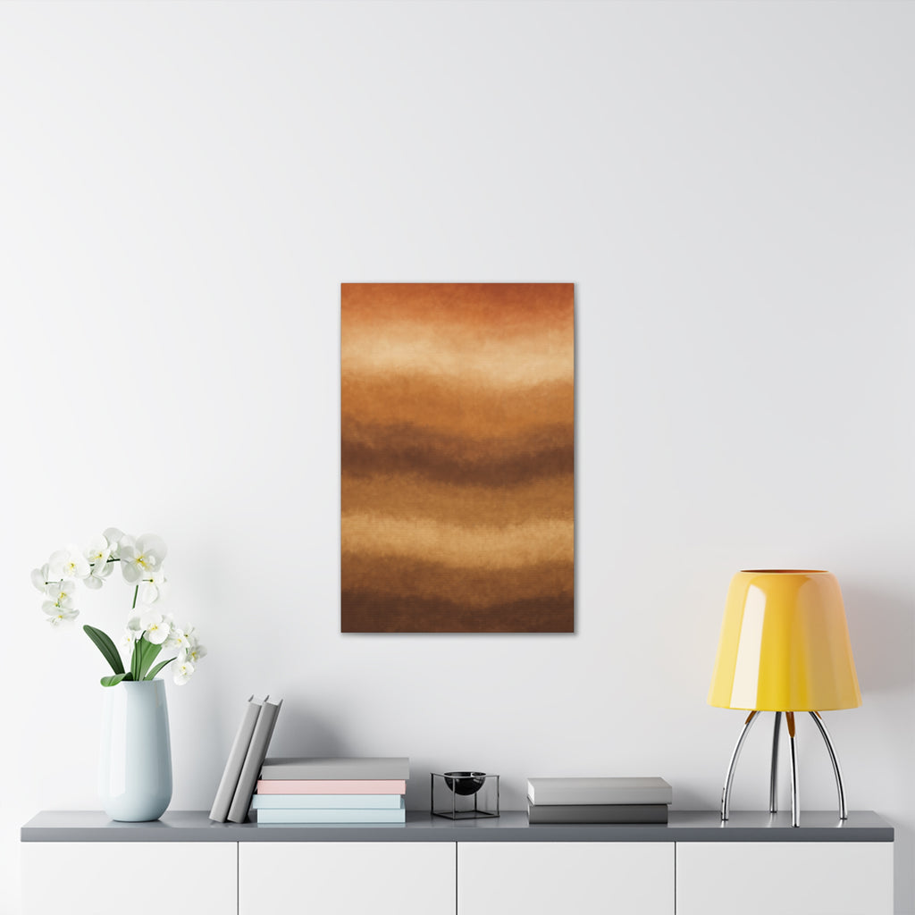 Monochrome Gold Leaf Abstract Canvas | Black White Luxe Wall Art | Modern Gallery Living Room Decor
