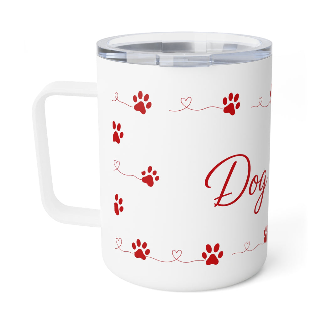 Dog Mom Coffee Mug | Paw Print Minimalist Mug | Cute Dog Lover Gift